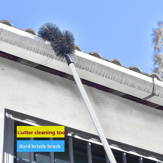 1 Set Gutter Cleaning Tool, 7.48ft. Long Ground Gutter Cleaning Tool.