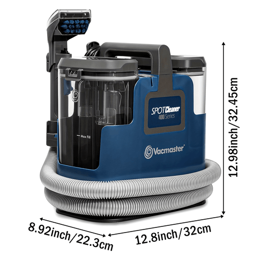 400 Series Portable Carpet & Upholstery Spot Cleaner Machine, 15Kpa Power Suction With Versatile Tools For Pets, Area Rugs And Couches