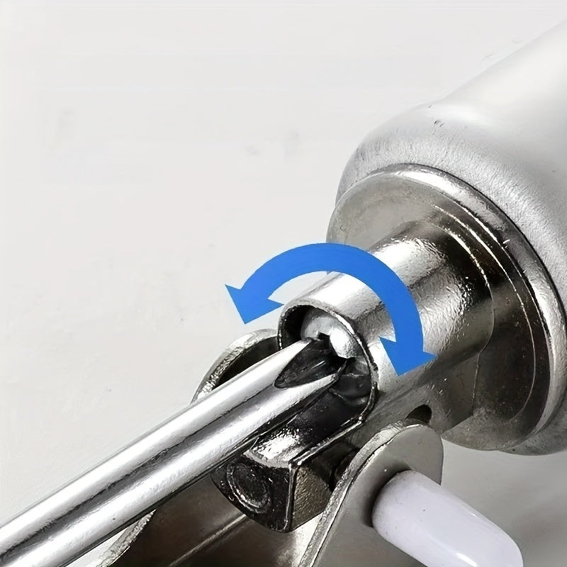 2pcs Wind-Resistant Heavy-Duty Door Closers with Adjustable Speed, Polished Metal Finish, Touch & Remote Control - Secure Home Safety