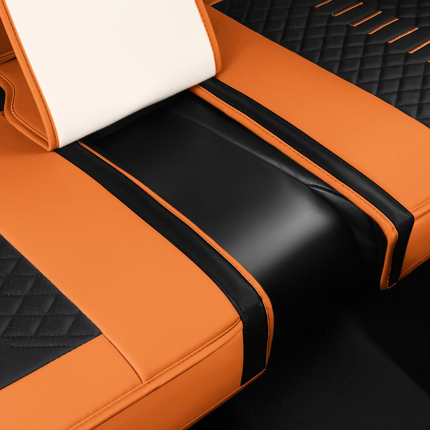 5 Seat Nappa Leather Breathable Perforated Air Hole Universal Car Seat Covers Full Set Full Surrounded Front Back Side Cushion Protector Fit for Most Cars SUV Truck Sedan