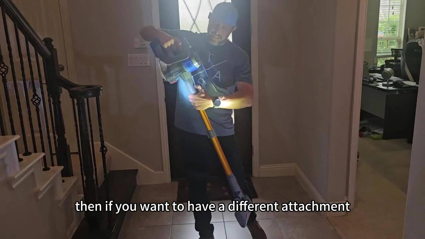 Cordless Vacuum Cleaner 35000 To 46000 Pa Lightweight