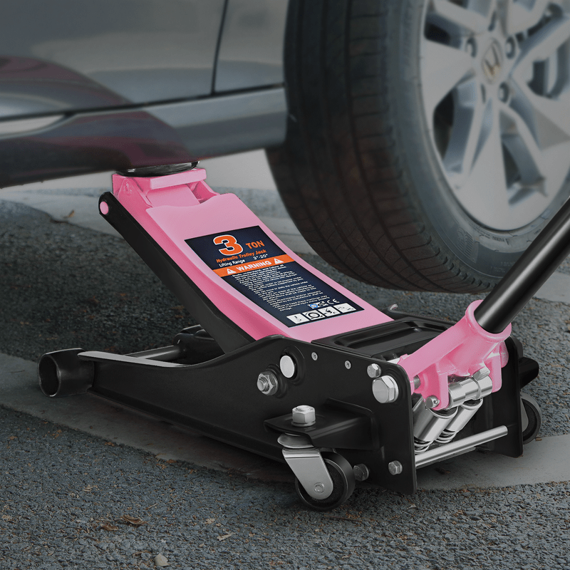 3 Ton Low Profile Hydraulic Floor Jack 6000 Lbs Capacity 3 To 20 Inches