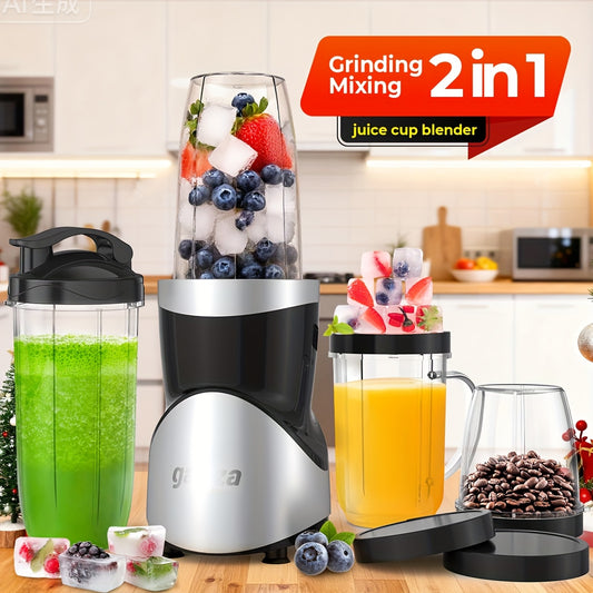 900W Smoothie Blender Set 15Pcs With 4 BPA Free Cups
