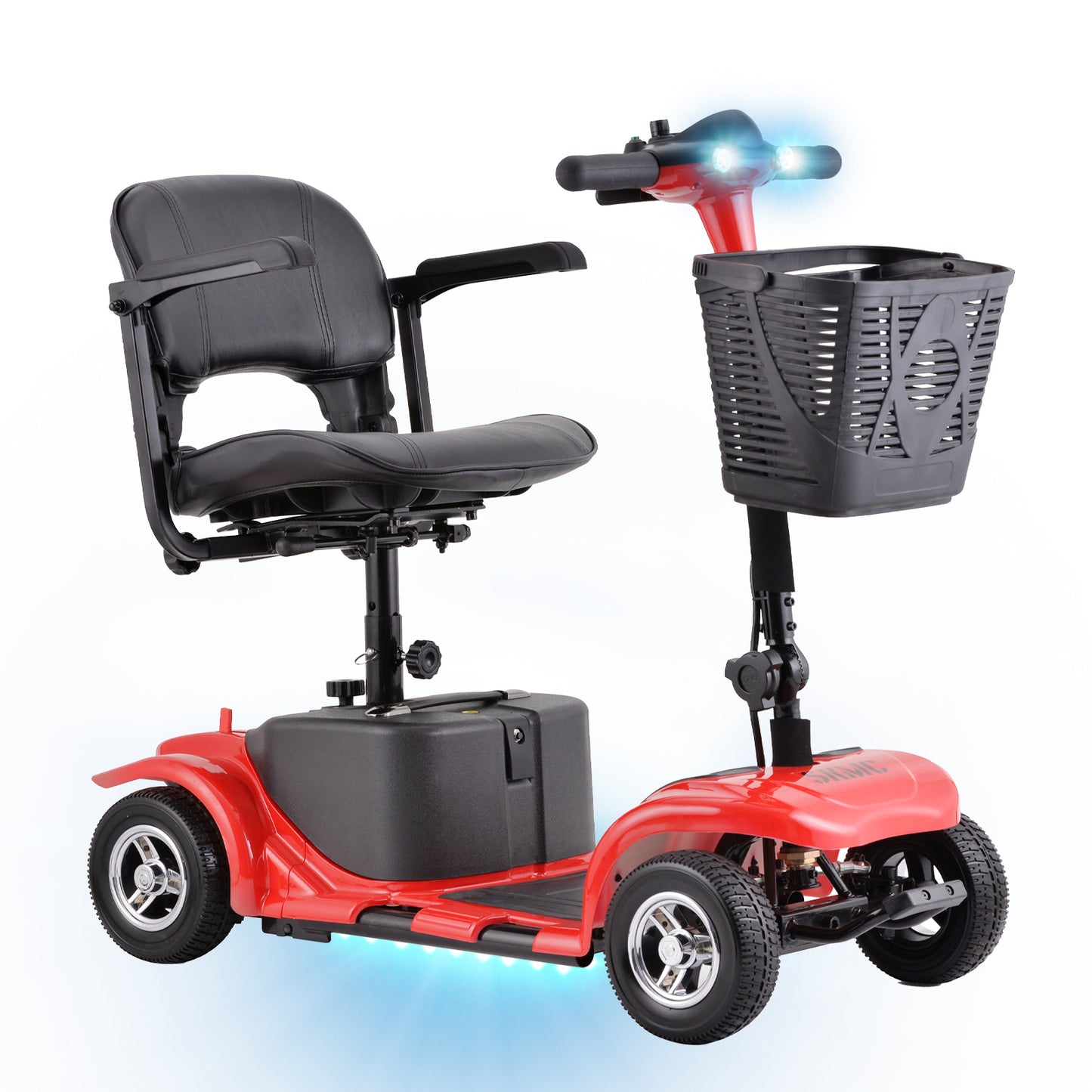 Electric Mobility Scooter for Adults, Senior, 4 Wheels Electric Powered Chargeable Device for Travel