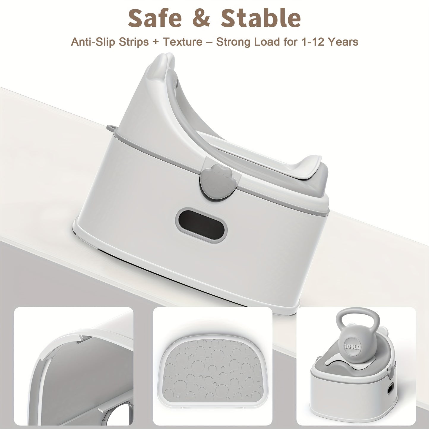 3 In 1 Potty Training Toilet Portable Potty Seat Toddler