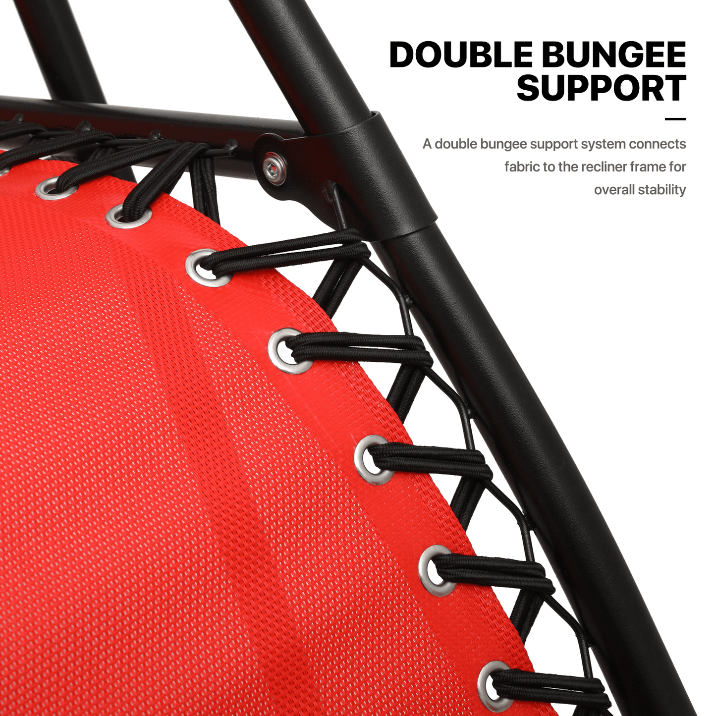 MoNiBloom Zero Gravity Chairs Set of 2 Outdoor Folding Patio Lounge Chairs