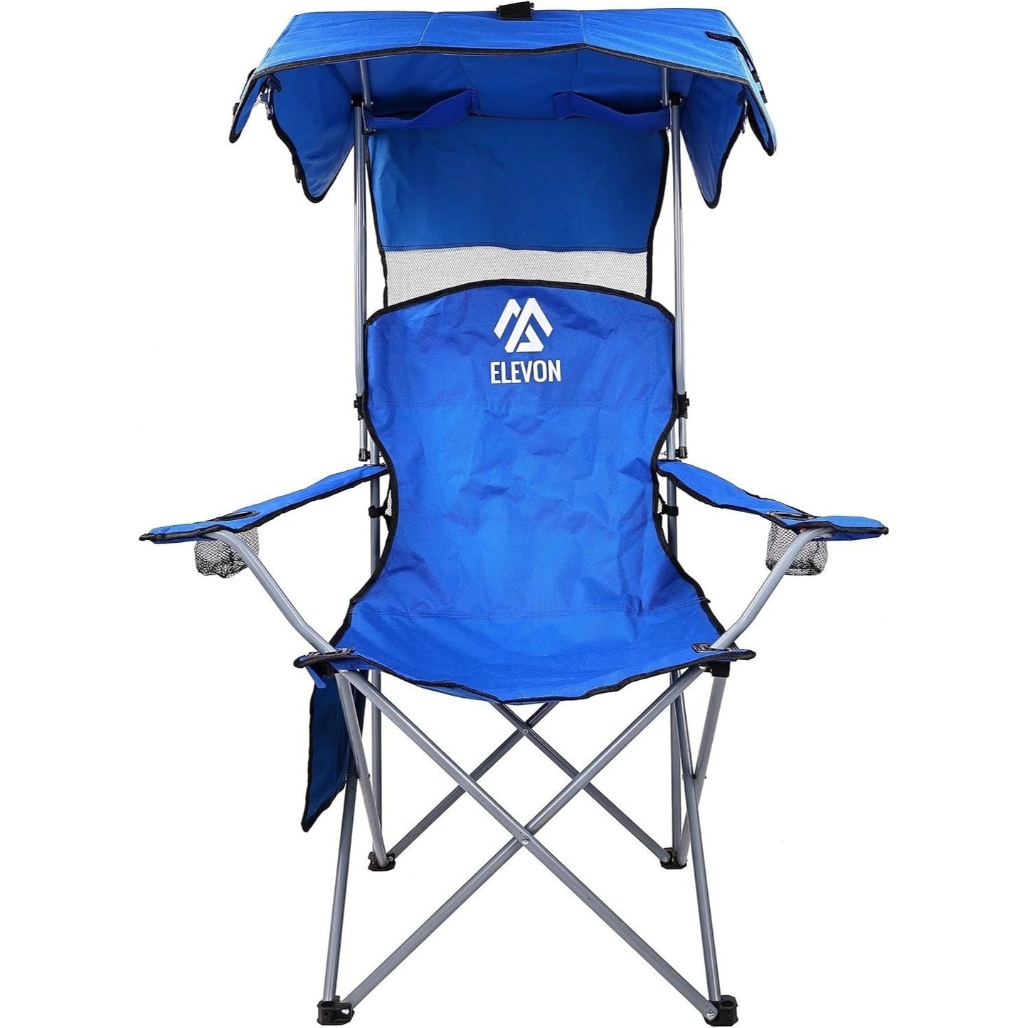 BalanceFrom Canopy Chair Folding Camping Recliner Support with Carrying Bag