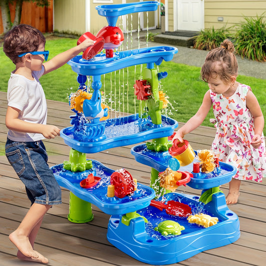 Doloowee 5 Tier Outdoor Water Table Toddlers 18 Months Plus