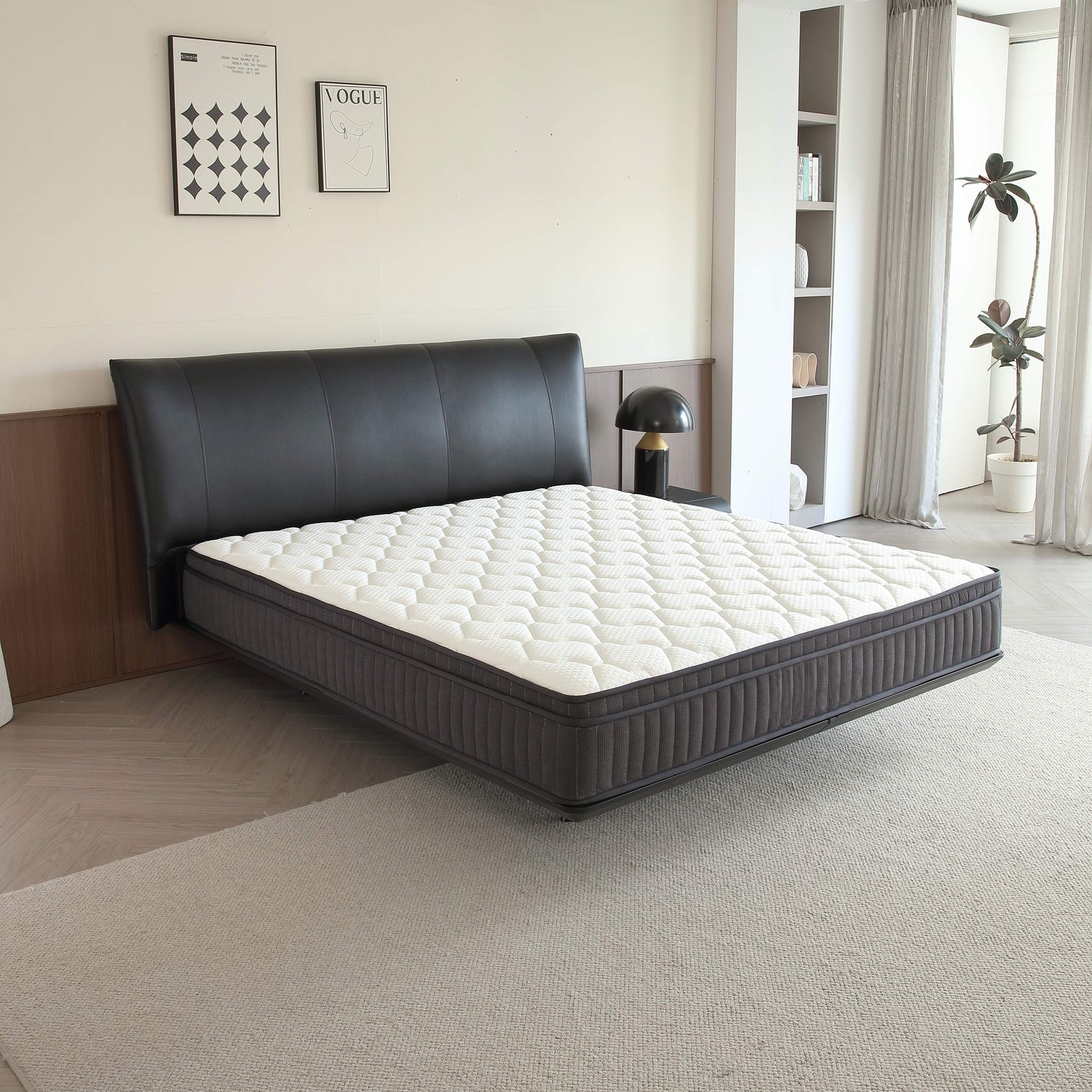 Hybrid Memory Foam Mattress Pocket Springs Edge Support