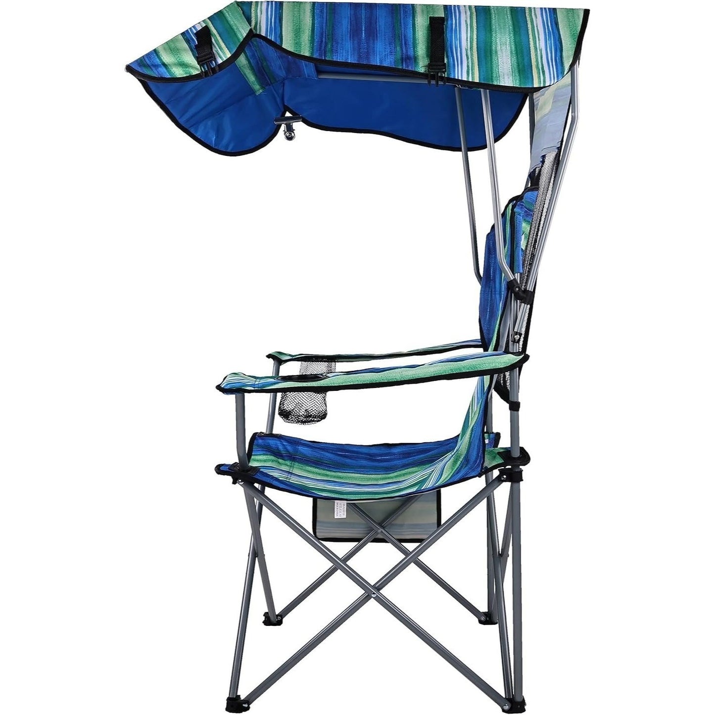 BalanceFrom Canopy Chair Folding Camping Recliner Support with Carrying Bag