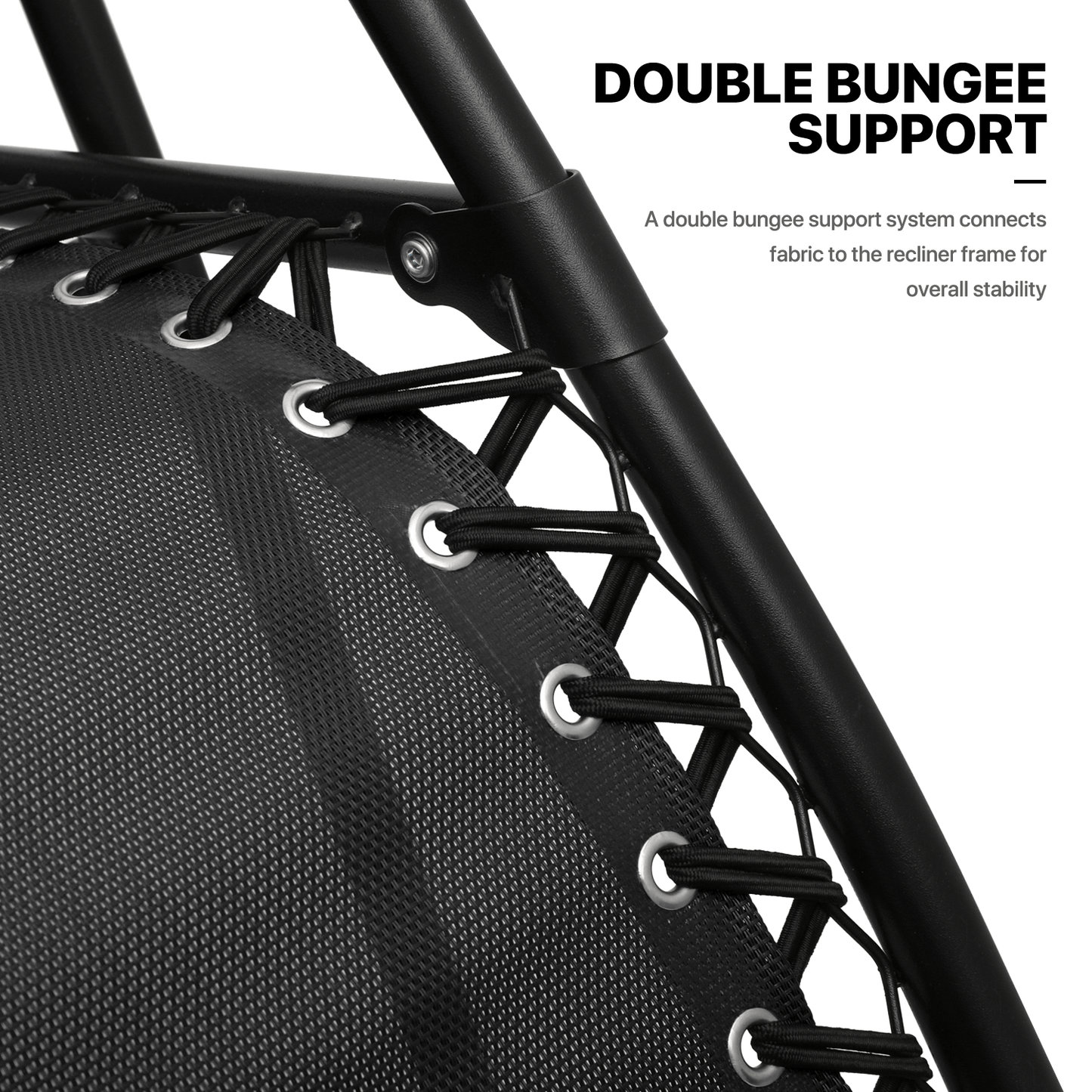 MoNiBloom Zero Gravity Chairs Set of 2 Outdoor Folding Patio Lounge Chairs