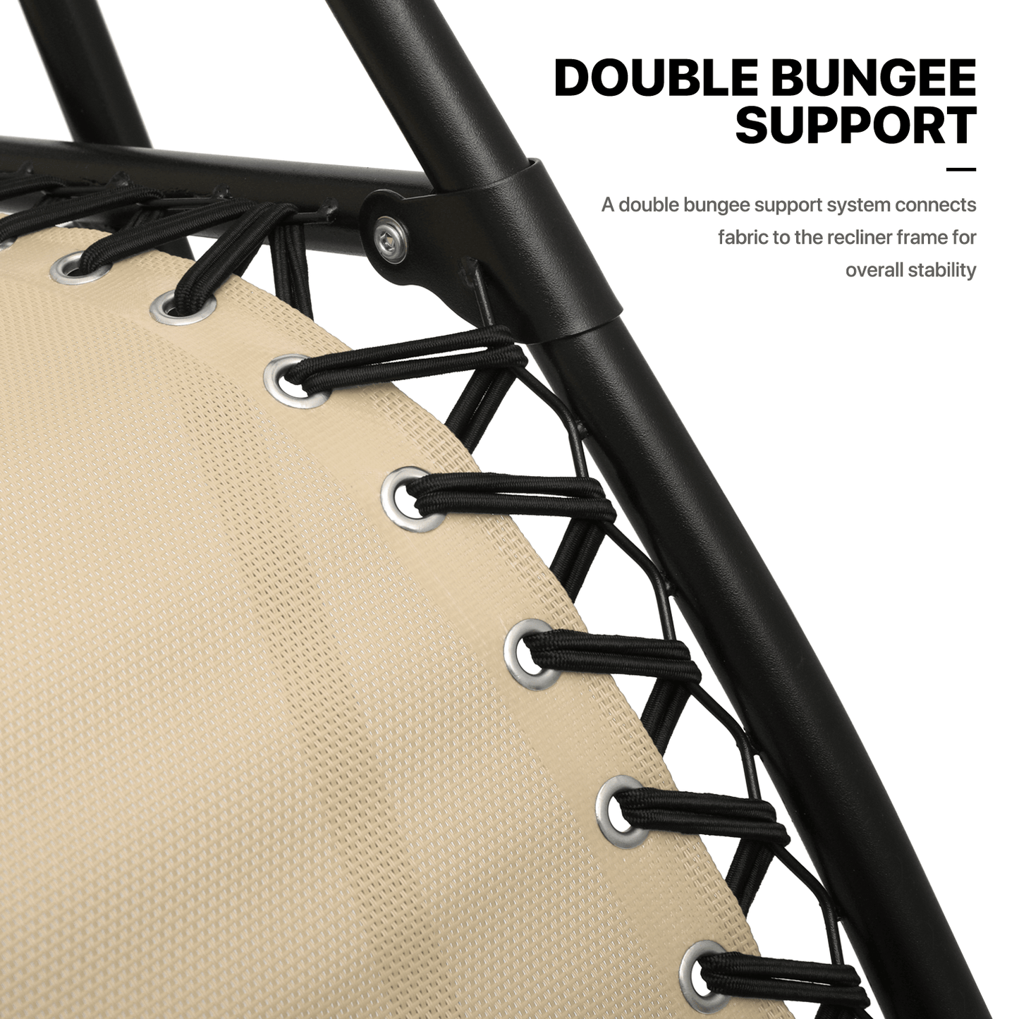 MoNiBloom Zero Gravity Chairs Set of 2 Outdoor Folding Patio Lounge Chairs