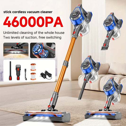 Cordless Vacuum Cleaner 35000 To 46000 Pa Lightweight