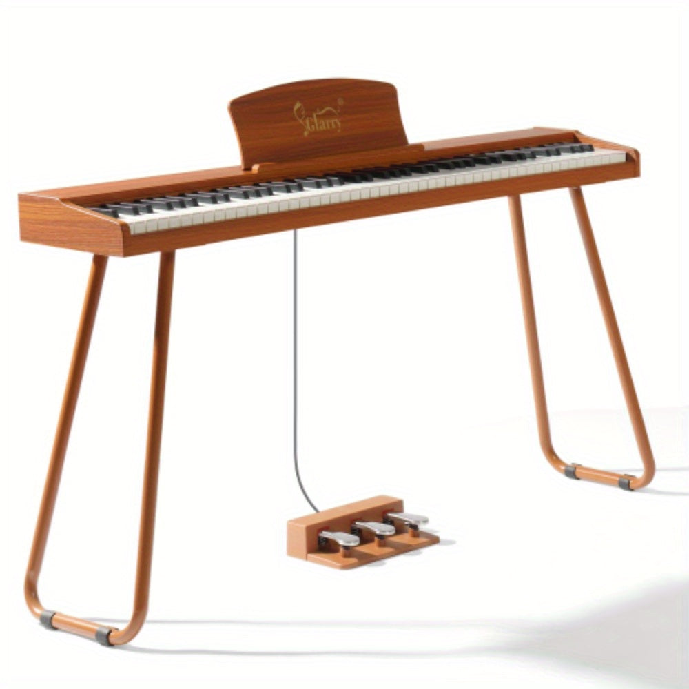 Glarry Digital Piano 88 Keys Keyboard With U Shape Stand