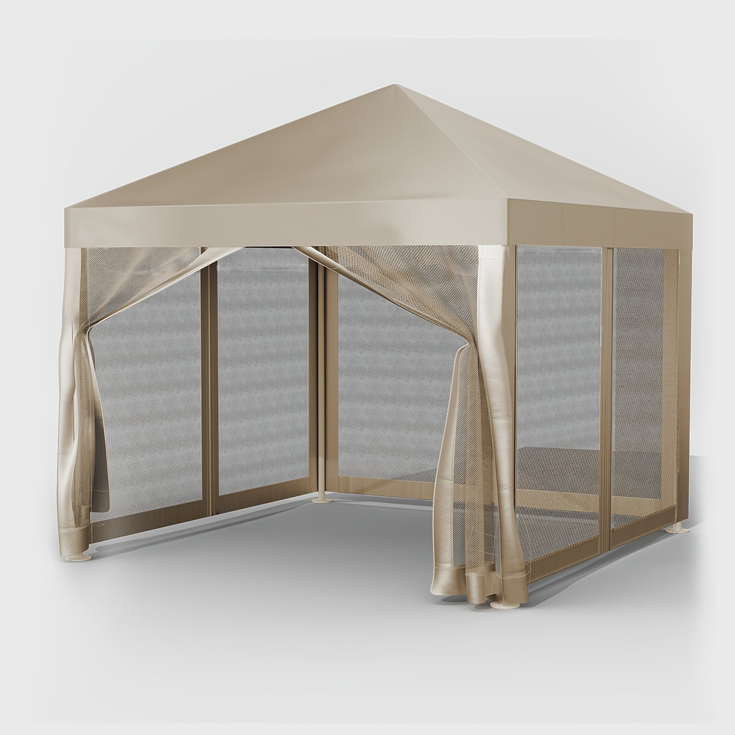 ECOLINEAR 10 By 10 Portable Screen House Canopy With Mosquito Netting For Patio