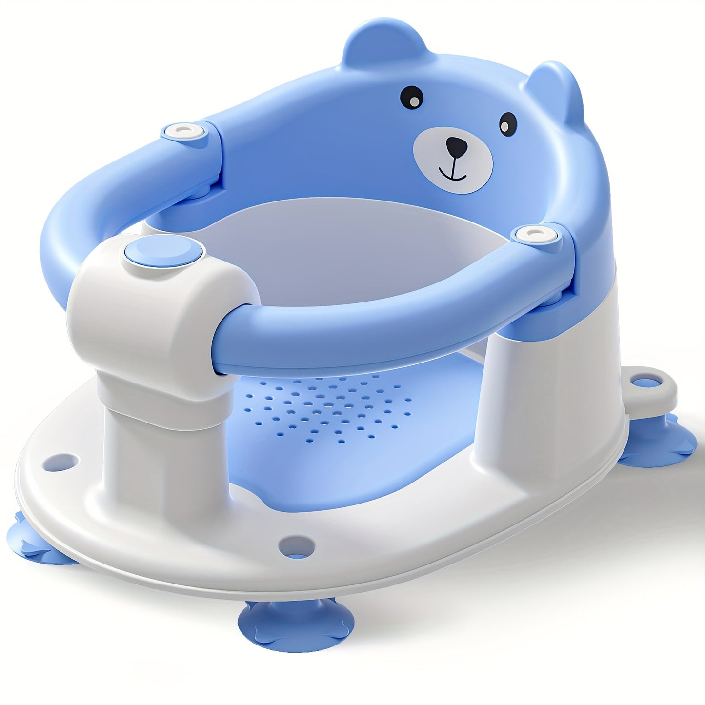 Baby Bath Seat 6 Months And Up Non Slip With 4 Suction Cups