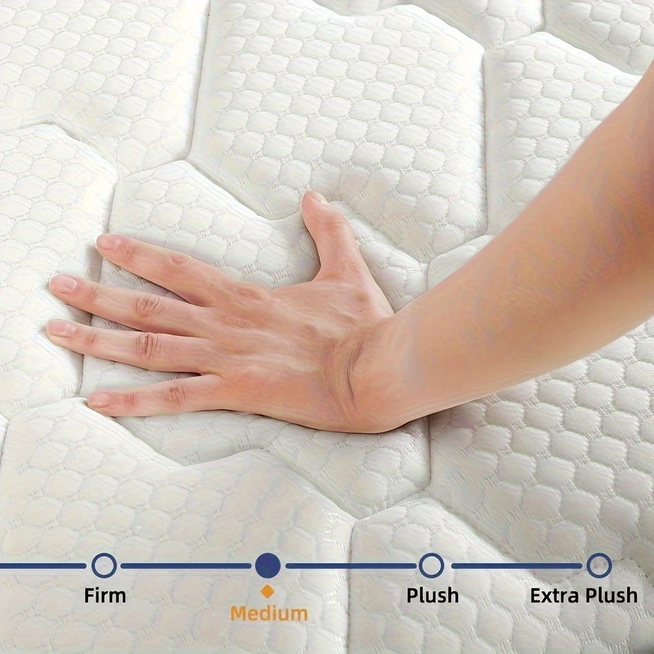 Hybrid Memory Foam Mattress Pocket Springs Edge Support