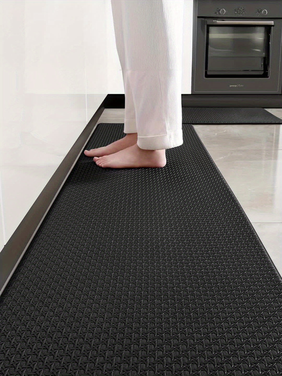 2pcs Kitchen Mat Non-Slip Kitchen Floor Mat.
