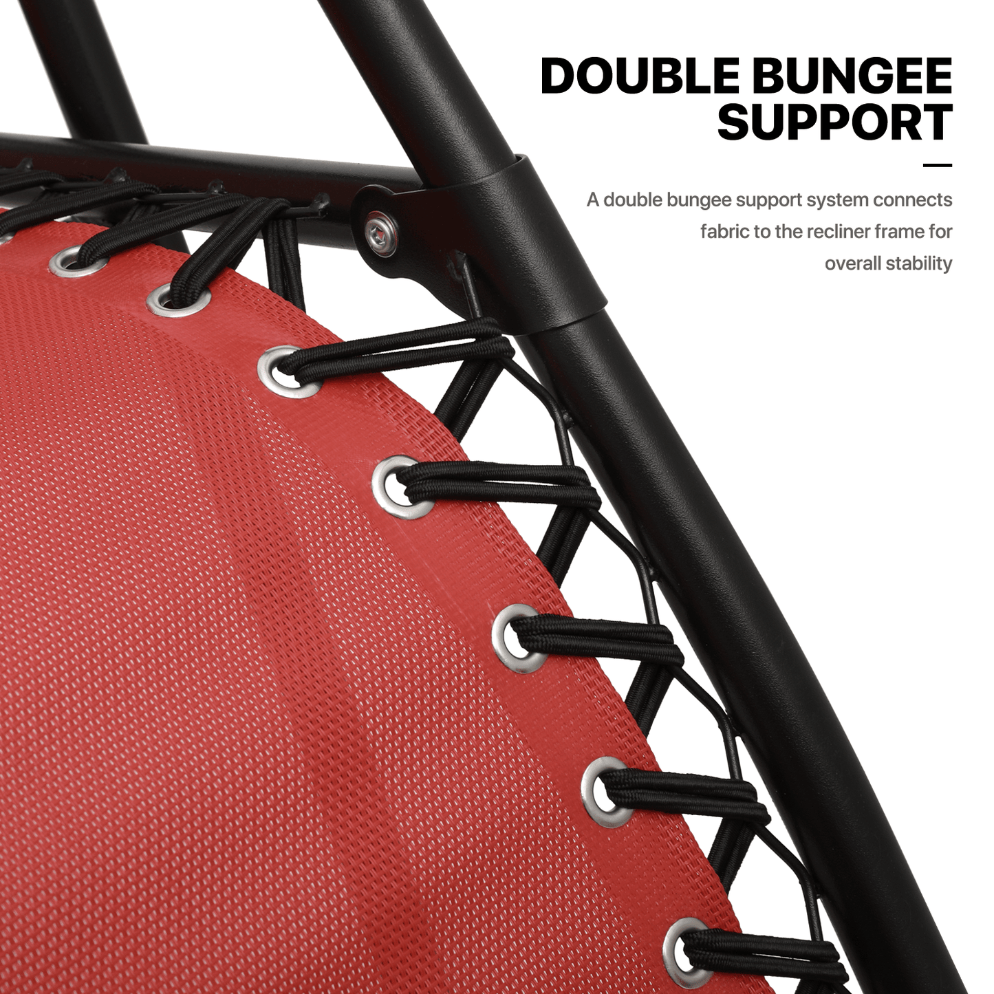 MoNiBloom Zero Gravity Chairs Set of 2 Outdoor Folding Patio Lounge Chairs