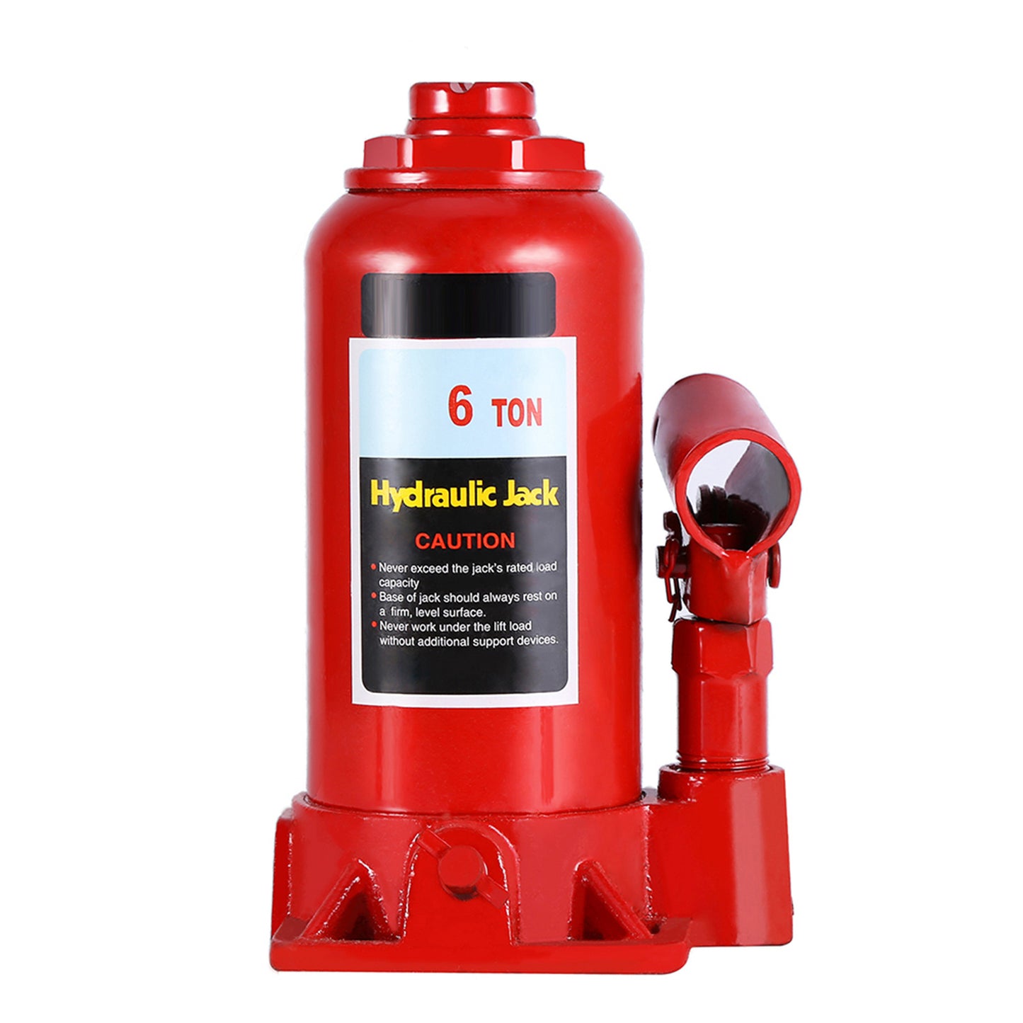 6T Hydraulic Bottle Jack For Lifting Cars Vans And Vehicles
