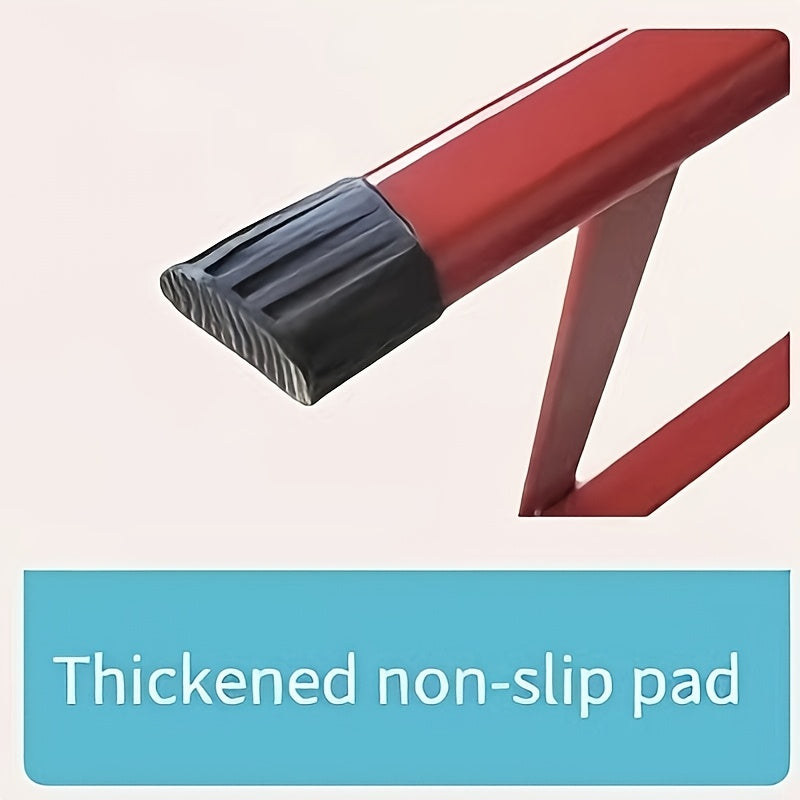 Five Step Portable Folding Ladder With Non Slip Steps Lightweight For Home Use