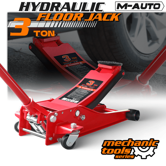 3 Ton Low Profile Hydraulic Floor Jack 6000 Lbs Capacity 3 To 20 Inches