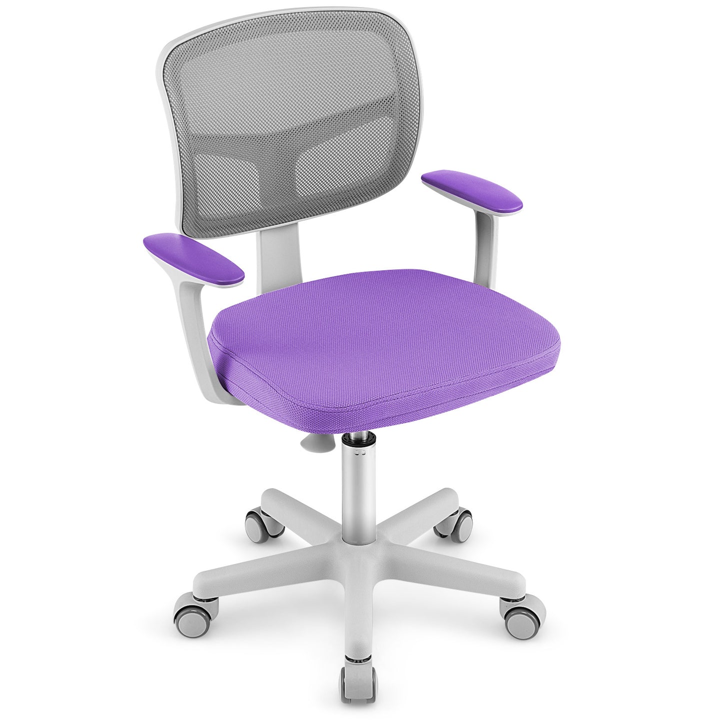 [MULTIGOT Kids Chair] MULTIGOT Kids Mesh Chair | Auto Lock, Armrests, Lumbar Support, Height Adjustable, 360-Degree Swivel | for Boys and Girls of 3-10, for Home, School, Institutions