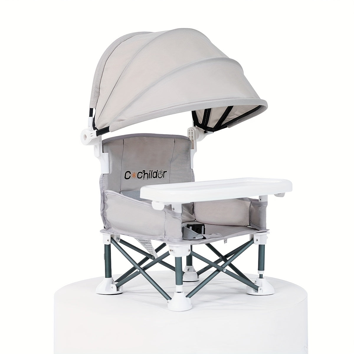 Cochildor Portable Booster Seat and High Chair with Detachable Tray
