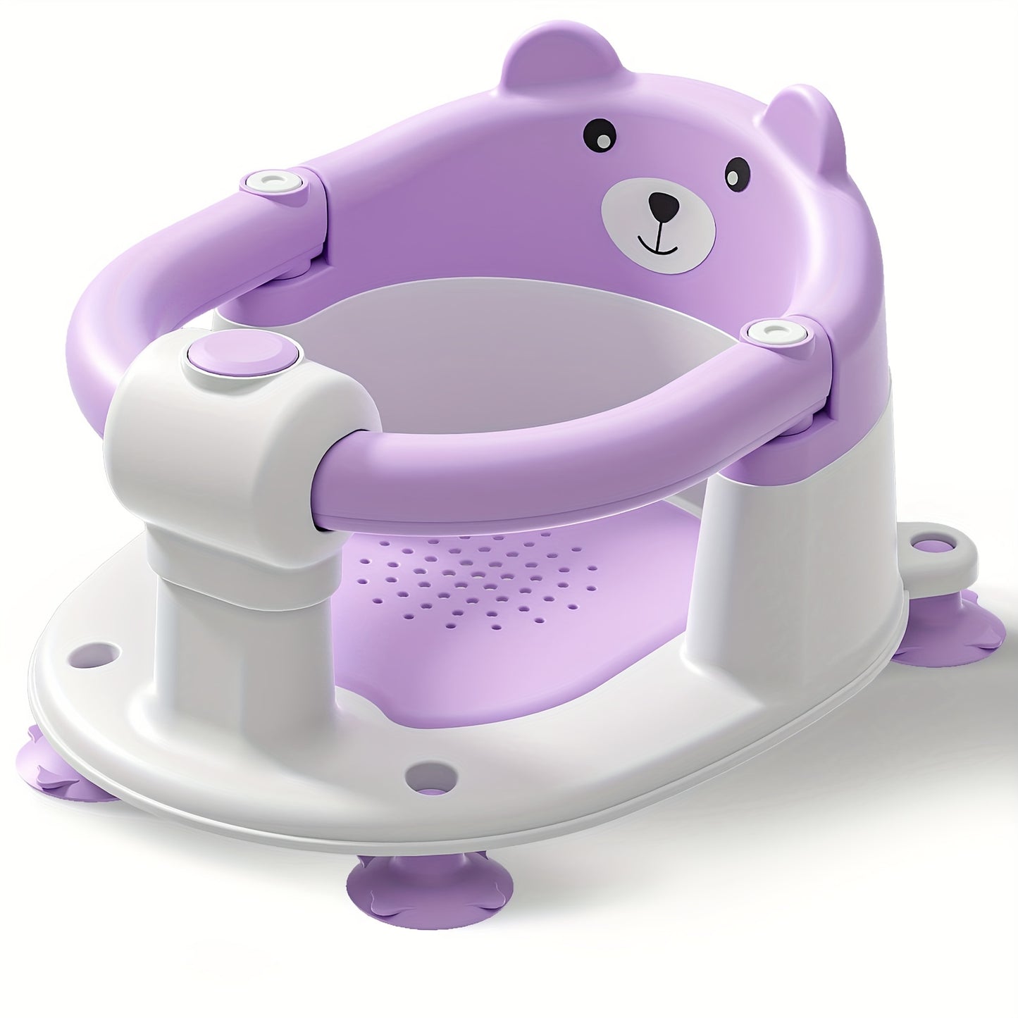 Baby Bath Seat 6 Months And Up Non Slip With 4 Suction Cups