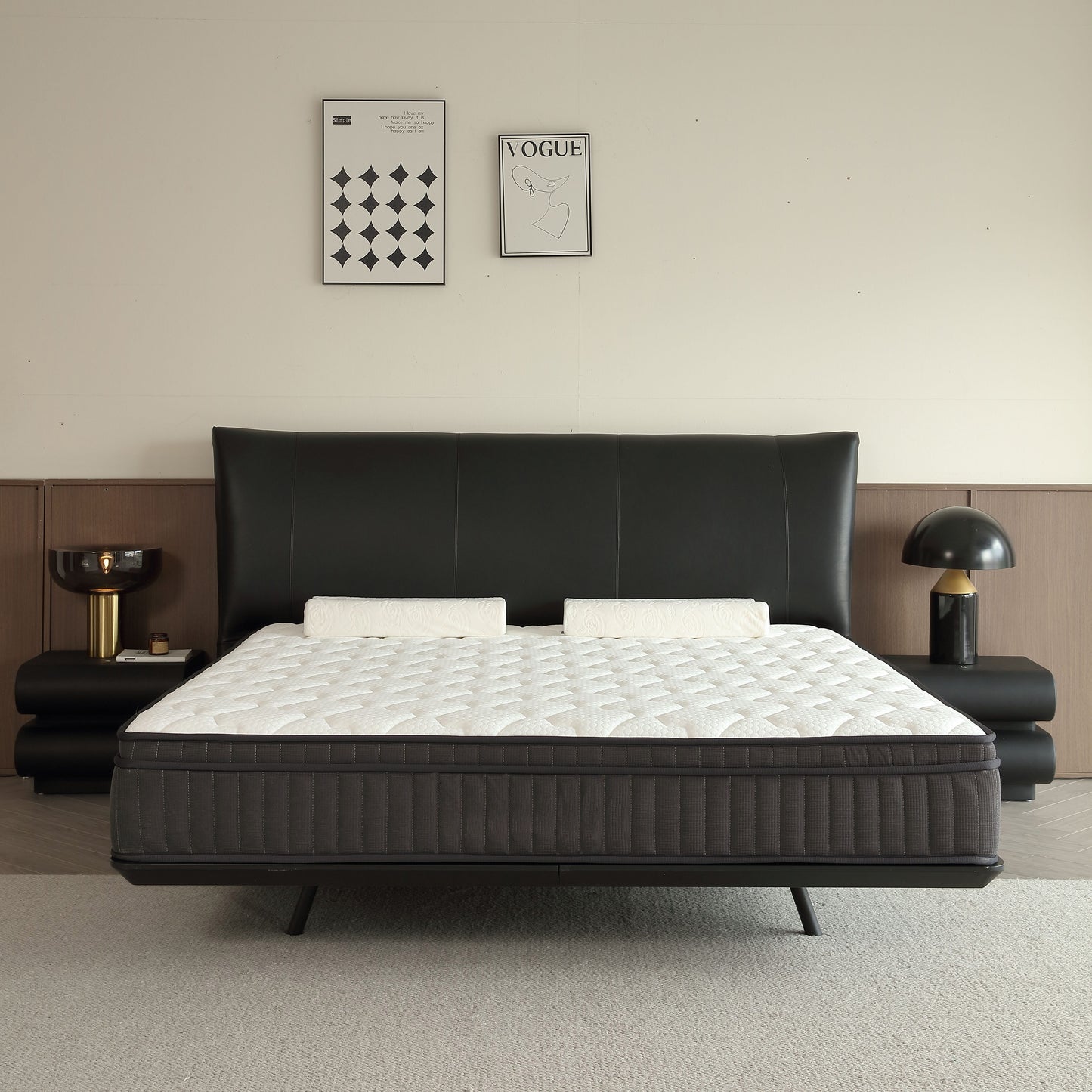 Hybrid Memory Foam Mattress Pocket Springs Edge Support