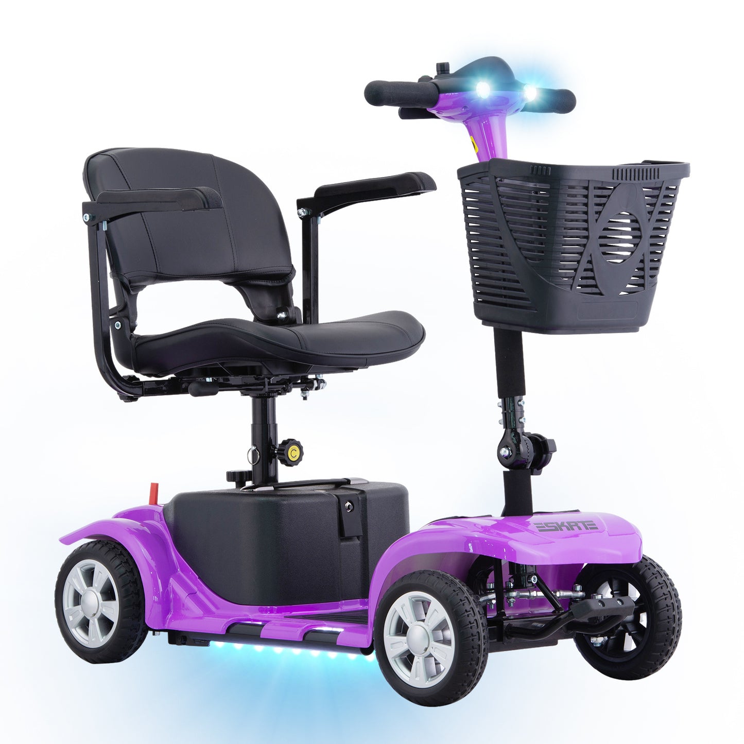 Electric Mobility Scooter for Adults, Senior, 4 Wheels Electric Powered Chargeable Device for Travel