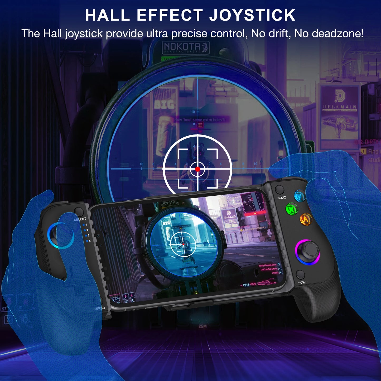 BEBONCOOL MC100 Gamepad Telescopic Bluetooth Joystick Controller For iOS Android Phone
