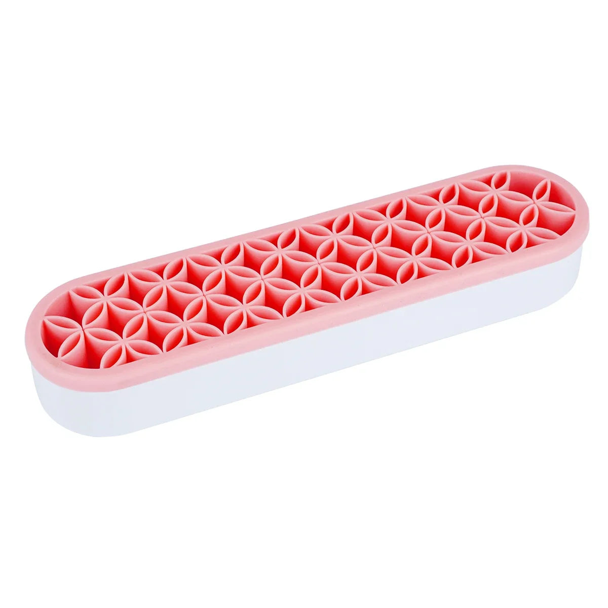 Silicone Nail And Makeup Brush Display Stand Storage Rack Organizer