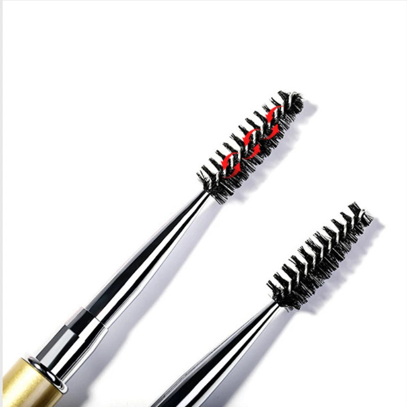 Rhinestone Handle Lash Brush Reusable Eyelash Brush Mascara Applicator Wand