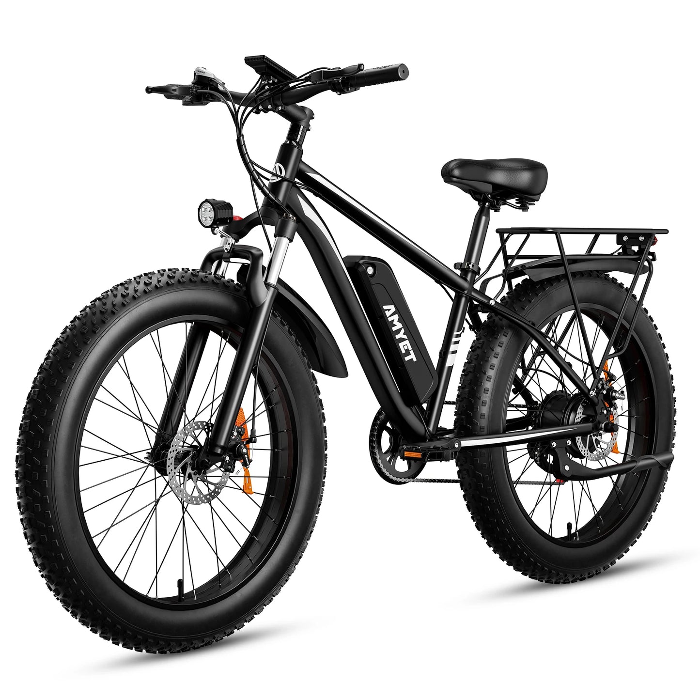 AMYET EB26 Electric Bike 1500W 48V 15Ah Fat Tire Mountain Bike 26 Inch