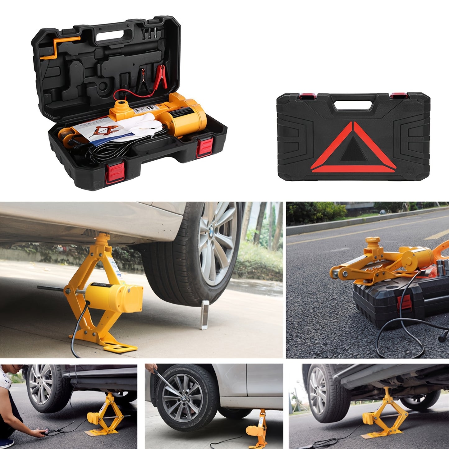 3 Ton Electric Car Jack 12V Scissor Lift Floor Jack For Tire Change
