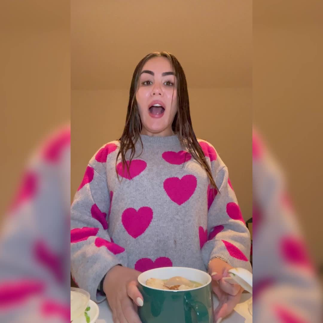 6pcs Soup Bowls with Handles & Spoons, 30oz Ceramic Ramen Bowl with Lid, Large Soup Mugs/Cups for Instant Noodle, Big Cereal Bowls for Oatmeal, Salad Containers with Lids, Mother's Day/Valentine's Day Gift