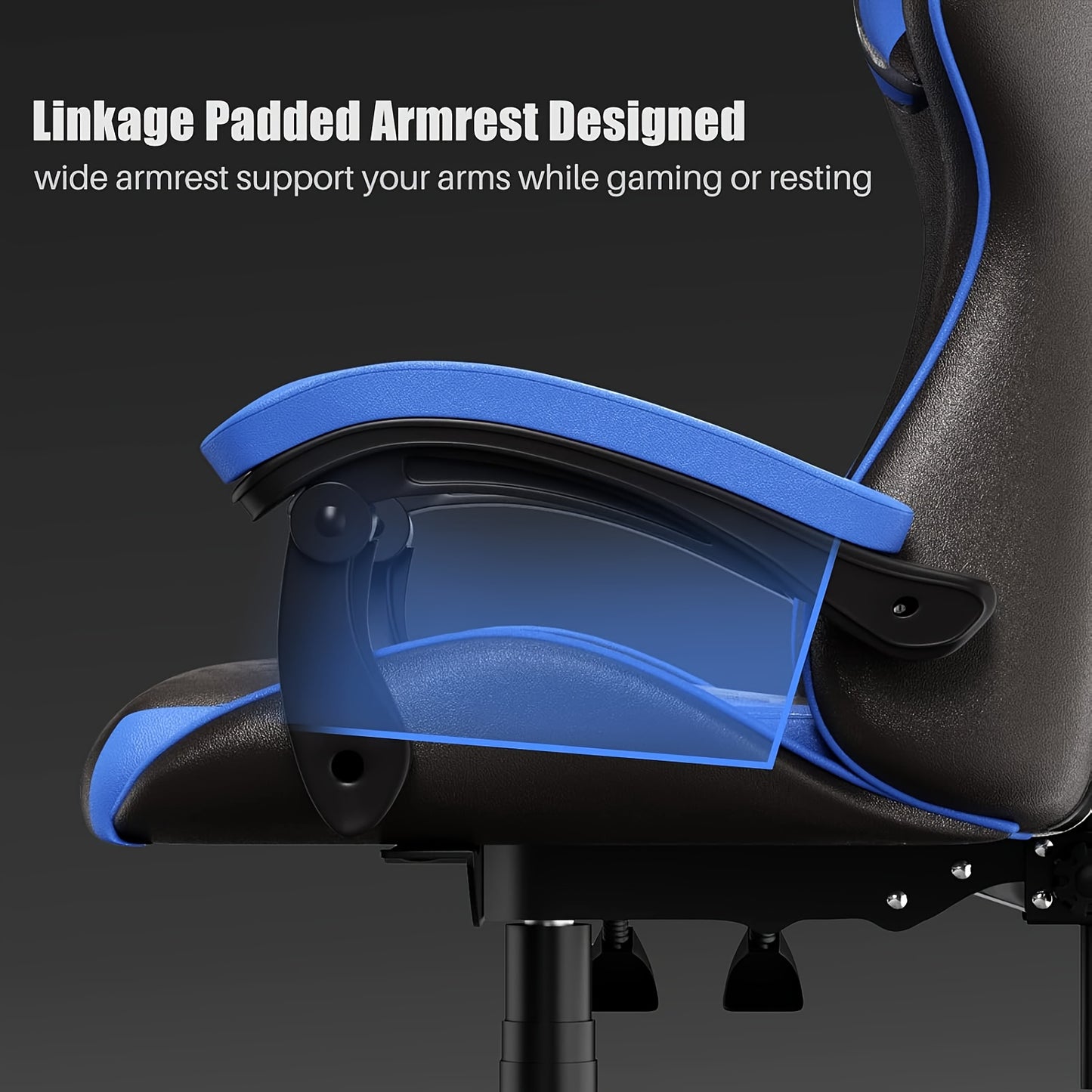 Yami Ergonomic Gaming Chair 135 Degree Heavy Duty Headrest