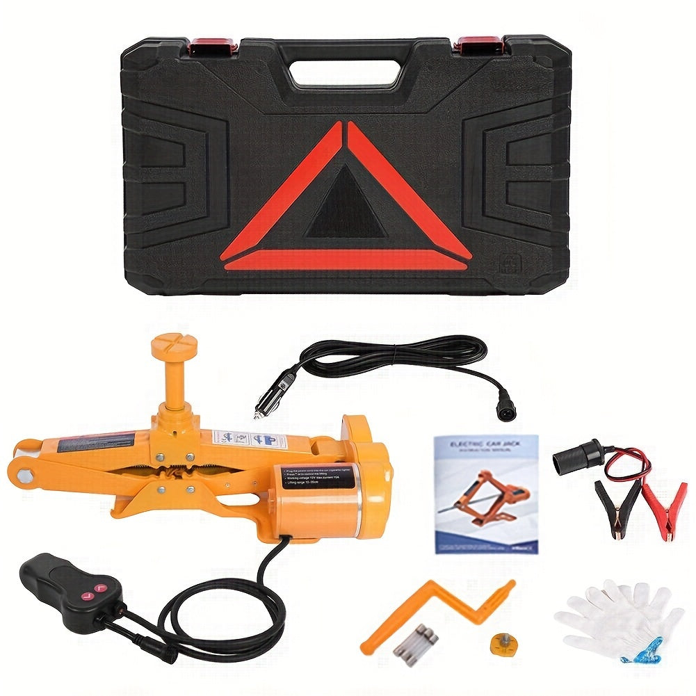3 Ton Electric Car Jack 12V Scissor Lift Floor Jack For Tire Change
