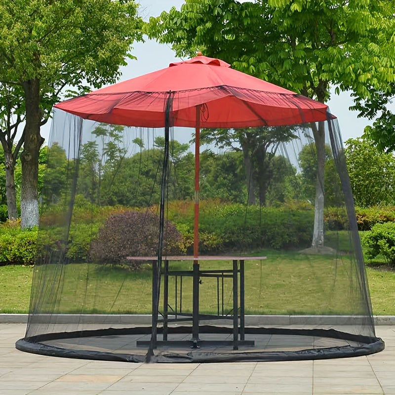 Courtyard Mosquito Net Sunshade Mesh Cover Outdoor Umbrella Without Pole