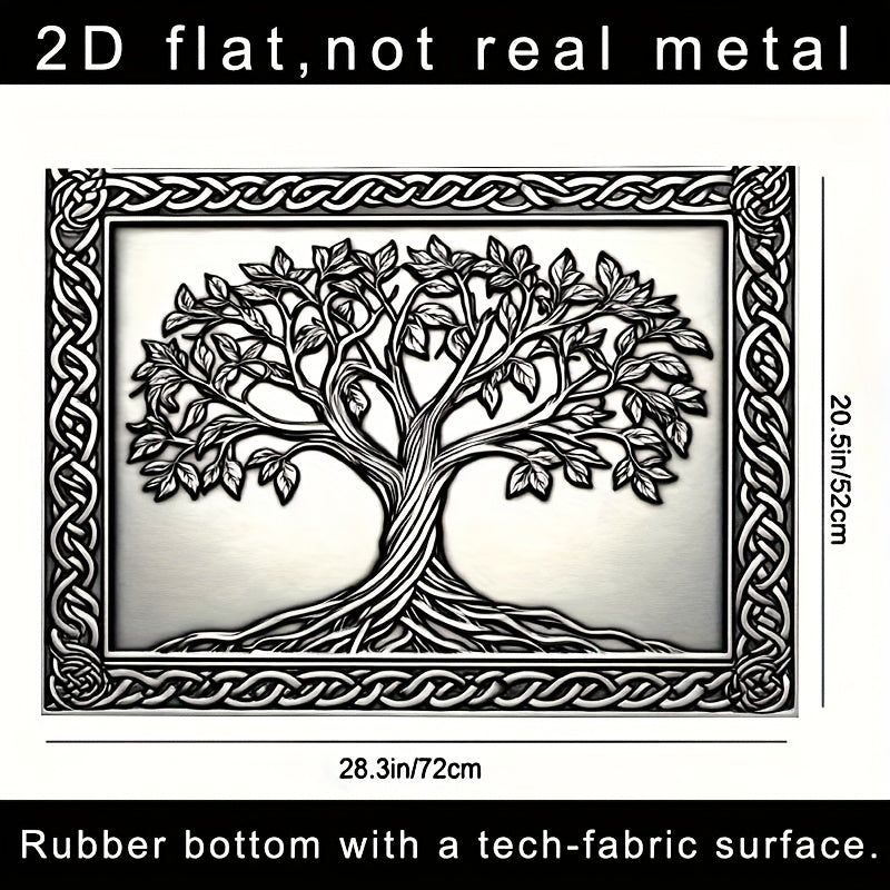1pc Tree of Life Stove Top Protector, 2D Style Design, Fashionable Heat Resistant Non-Slip Scratch-Proof, 28.3x20.5 inches, Easy to Clean, Perfect for Any Kitchen, Washer, Dryer, Stove Top Protector, Glass Stove Top Protecto
