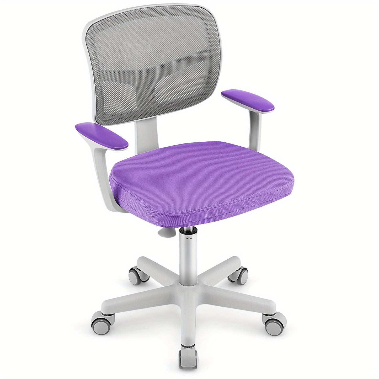 [MULTIGOT Kids Chair] MULTIGOT Kids Mesh Chair | Auto Lock, Armrests, Lumbar Support, Height Adjustable, 360-Degree Swivel | for Boys and Girls of 3-10, for Home, School, Institutions