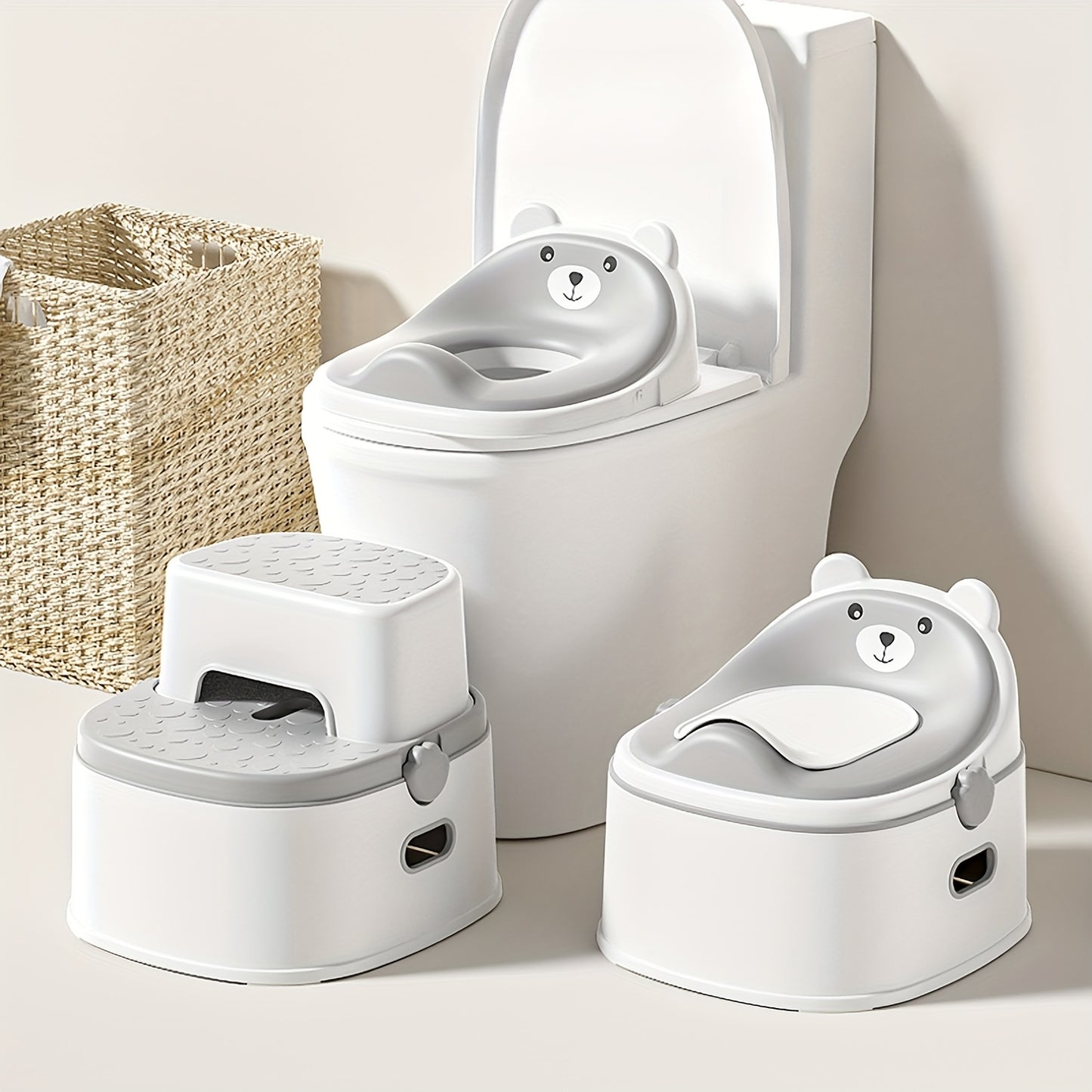 3 In 1 Potty Training Toilet Portable Potty Seat Toddler