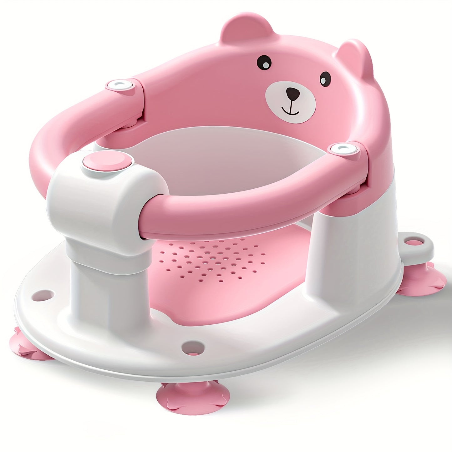 Baby Bath Seat 6 Months And Up Non Slip With 4 Suction Cups